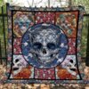 Skull Quilt Blanket Ver 89  Quilt